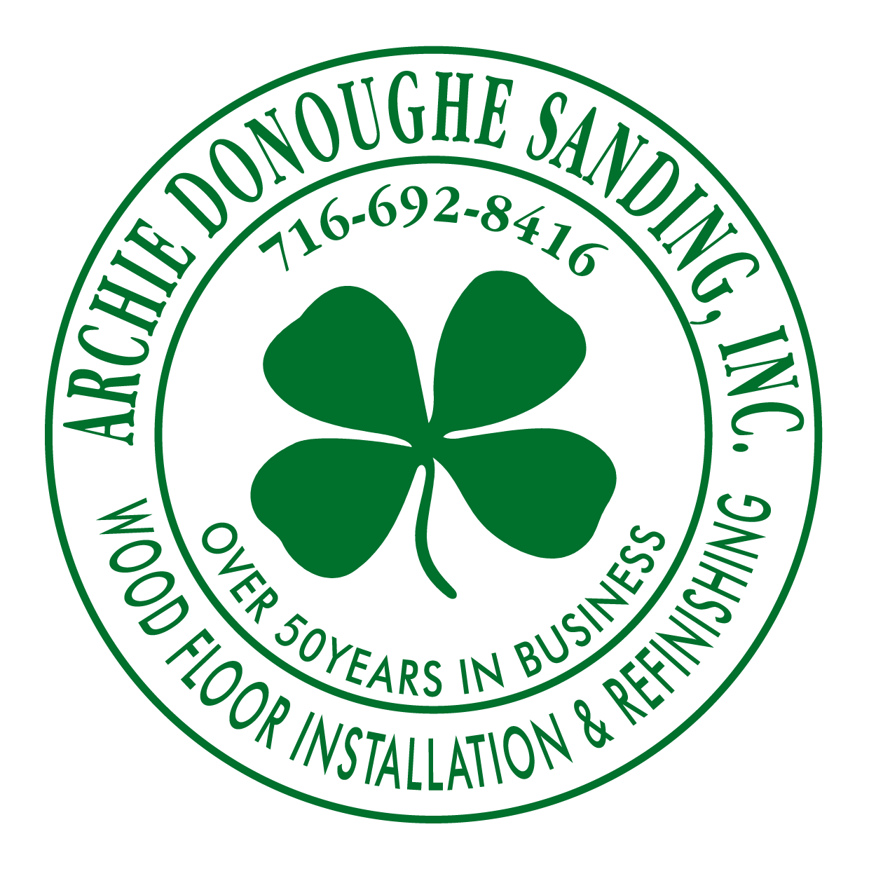 Archie Donoughe Sanding Inc Logo